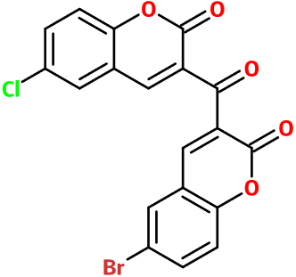 (image for) MC080147 3-(6-Bromo-2-oxo-2H-chromene-3-carbonyl)-6-chloro-2H-chromen-2-one